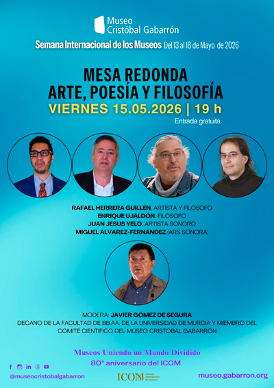 Mesa Redonda Arte, Poesía y Filosofía · SIM 2026